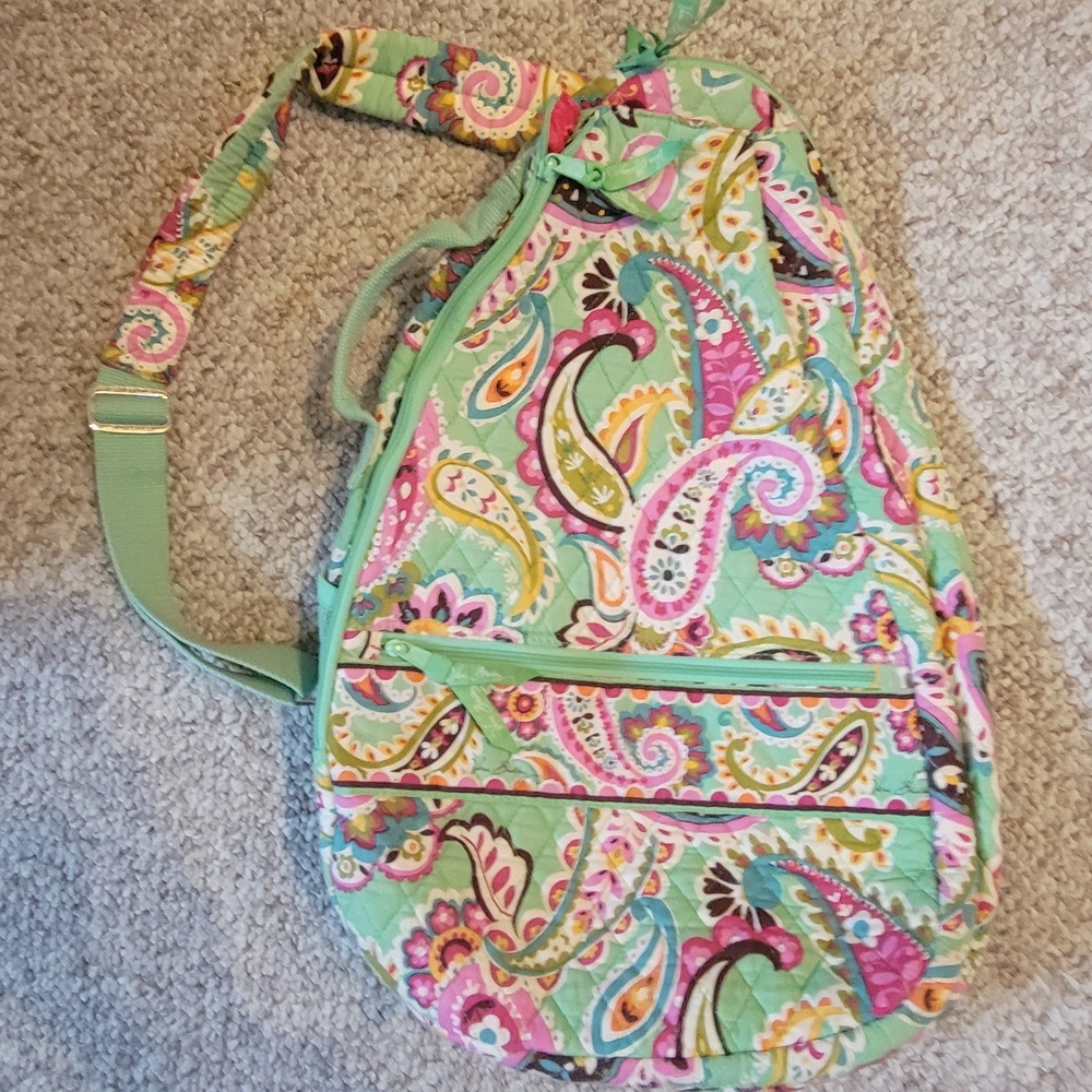 Vera Bradley LOT of 6 Multi Pattern Quilted Bags in Green, Pink, Purple, Blue - Picture 10 of 15